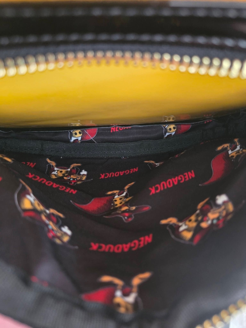 Loungefly NegaDuck Mini Backpack - Picture 4 of 4